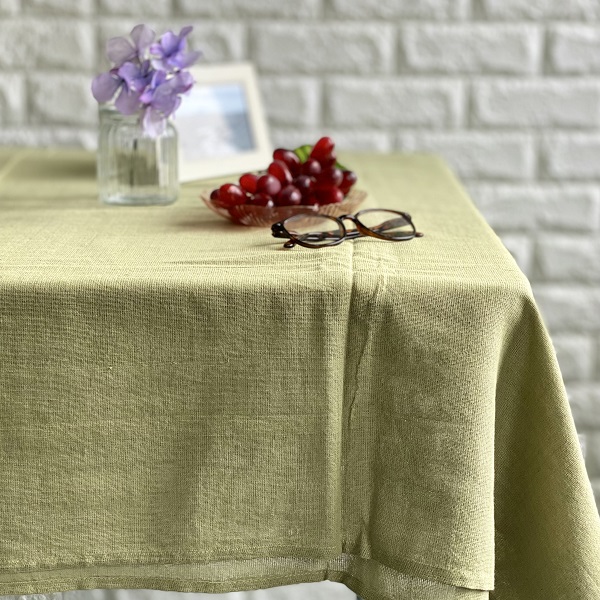 マルチカバー インド綿100% 無地  マッチャ 145cm×225cm